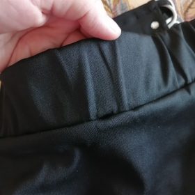 Women High Waist Cropped Trousers Pants Elastic Bandage Leggings photo review