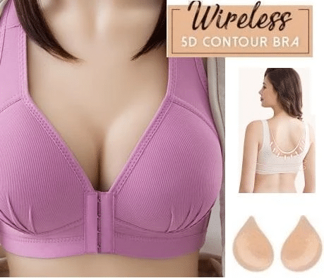 1 Plus Size Sexy Push Up Bra Front Closure Solid Color Brassiere !! - Wowelo