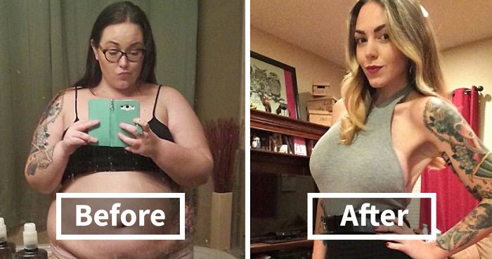 114 Incredible Before-And-After Weight Loss Pics | Bored Panda